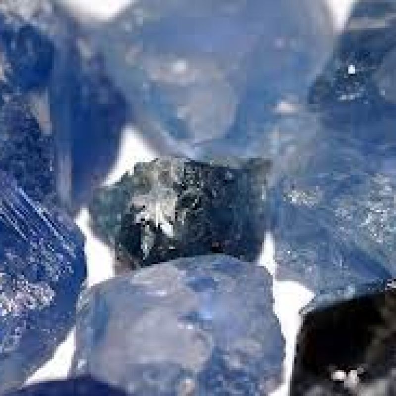 Raw Tanzanite nugget crystal metaphysical properties, meanings, uses, benefits, healing energies, chakras